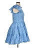Assorted Brands 100% Cotton Checkered-gingham Blue Casual Dress Size XL - photo 4