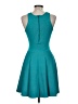 Parker Solid Teal Cocktail Dress Size M - photo 2