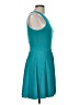 Parker Solid Teal Cocktail Dress Size M - photo 4
