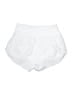Unbranded Solid White Purple Athletic Shorts Size M - photo 2