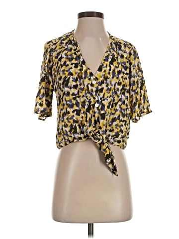 Velvet by Graham & Spencer Short Sleeve Blouse (view 1)