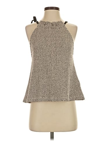 Madewell Texture &amp; Thread Tie-Neck Halter Top (view 1)