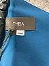 Theia 100% Polyester Blue Cocktail Dress Size 6 - photo 7
