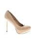 Nine West Tan Heels Size 7 - photo 1