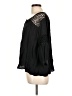 I. Joah 100% Rayon Black 3/4 Sleeve Blouse Size L - photo 5