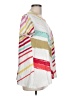 MULTIPLES Color Block Ivory Short Sleeve T-Shirt Size L - photo 4
