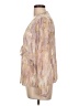 DR2 100% Polyester Gold 3/4 Sleeve Blouse Size L - photo 5