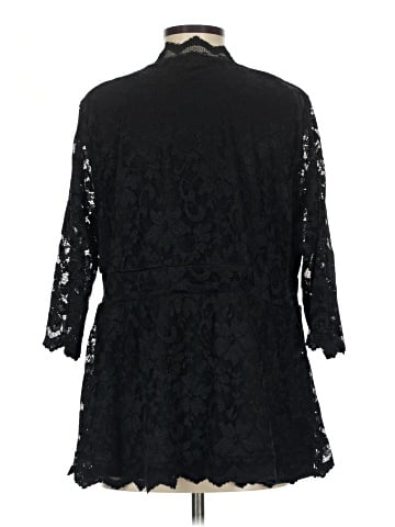 Kiyonna 3/4 Sleeve Blouse (view 2)