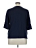Zac & Rachel Blue 3/4 Sleeve Top Size 1X - photo 2