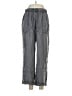 Splendid Stripes Gray Casual Pants Size M - photo 1