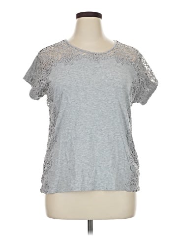 Christopher & Banks Short Sleeve Top (view 1)