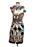 Kay Unger Paisley Tan Cocktail Dress Size 4 - photo 2