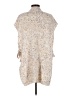 Nouveaux 100% Acrylic Ivory Poncho Size M - photo 2