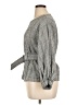 Zara TRF Gray Long Sleeve Blouse Size L - photo 5