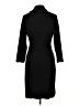 Connected Apparel 100% Acrylic Black Casual Dress Size L - photo 2