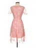 Shein 100% Polyester Pink Cocktail Dress Size XS - photo 2
