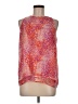 Violet & Claire 100% Polyester Red Sleeveless Blouse Size M - photo 1