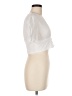 Shein White Short Sleeve Top Size 6 - photo 4