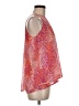 Violet & Claire 100% Polyester Red Sleeveless Blouse Size M - photo 4