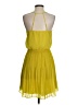 Armani Exchange 100% Polyester Solid Yellow Casual Dress Size 4 - photo 2