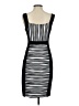 Jax Stripes Black Cocktail Dress Size 4 - photo 2