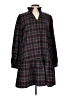 Jodifl Plaid Black Casual Dress Size L - photo 1