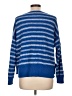 CAbi Stripes Blue Pullover Sweater Size L - photo 2