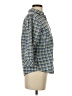 Columbia Plaid Blue 3/4 Sleeve Button-Down Shirt Size 5 - photo 4