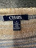 Chaps Print Tan Pullover Sweater Size M - photo 7
