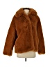 Noize 100% Polyester Brown Faux Fur Jacket Size S - photo 1