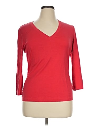 Lafayette 148 New York 3/4 Sleeve T-Shirt (view 1)