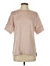 Hilton Hollis 100% Polyester Tan Short Sleeve Blouse Size S - photo 1
