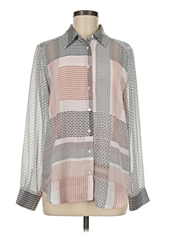 Jones New York Long Sleeve Blouse (view 1)
