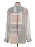 Jones New York Color Block Multi Color Gray Long Sleeve Blouse Size M - photo 2