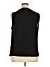 T Tahari 100% Polyester Black Sleeveless Blouse Size XL - photo 2