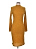 Discreet Gold Casual Dress Size L - photo 1