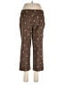 Hannah Polka Dots Brown Casual Pants Size 10 - photo 2