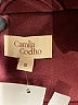 Camila Coelho Burgundy Coat Size S - photo 6