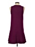 Everly 100% Polyester Solid Burgundy Casual Dress Size S - photo 2