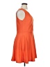 ASOS Solid Orange Cocktail Dress Size 14 - photo 4