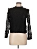 Zara Black Long Sleeve Blouse Size L - photo 1