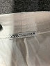 Zara Ivory Casual Pants Size L - photo 7