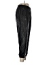 Amanda Uprichard Metallic Black Track Pants Size L - photo 4