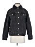 Topshop 100% Cotton Black Denim Jacket Size 4 - photo 1