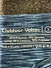Outdoor Voices Chevron-herringbone Blue Athletic Shorts Size S - photo 3