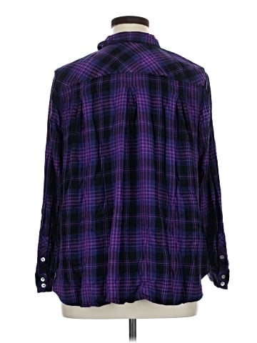 J.Jill Long Sleeve Button-Down Shirt (view 2)