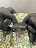 Lucy Paris Floral Green Casual Pants Size M - photo 7