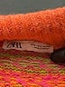 Zara Color Block Orange Pullover Sweater Size S - photo 7