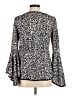 Coco Bianco Gray Long Sleeve Blouse Size M - photo 2