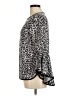 Coco Bianco Gray Long Sleeve Blouse Size M - photo 5